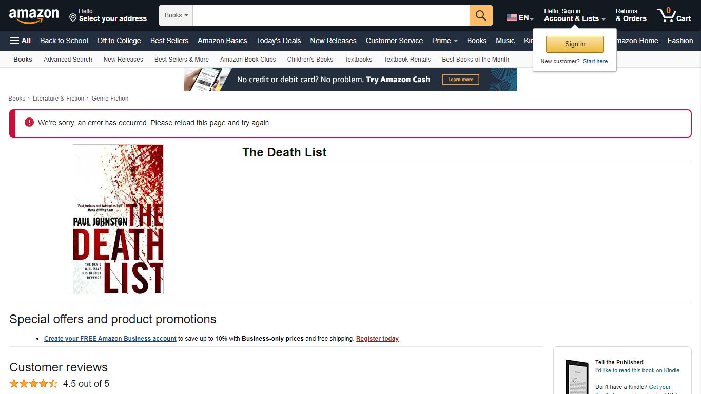 The Death List: Paul Johnston: 9780778301592: Amazon.com: Books